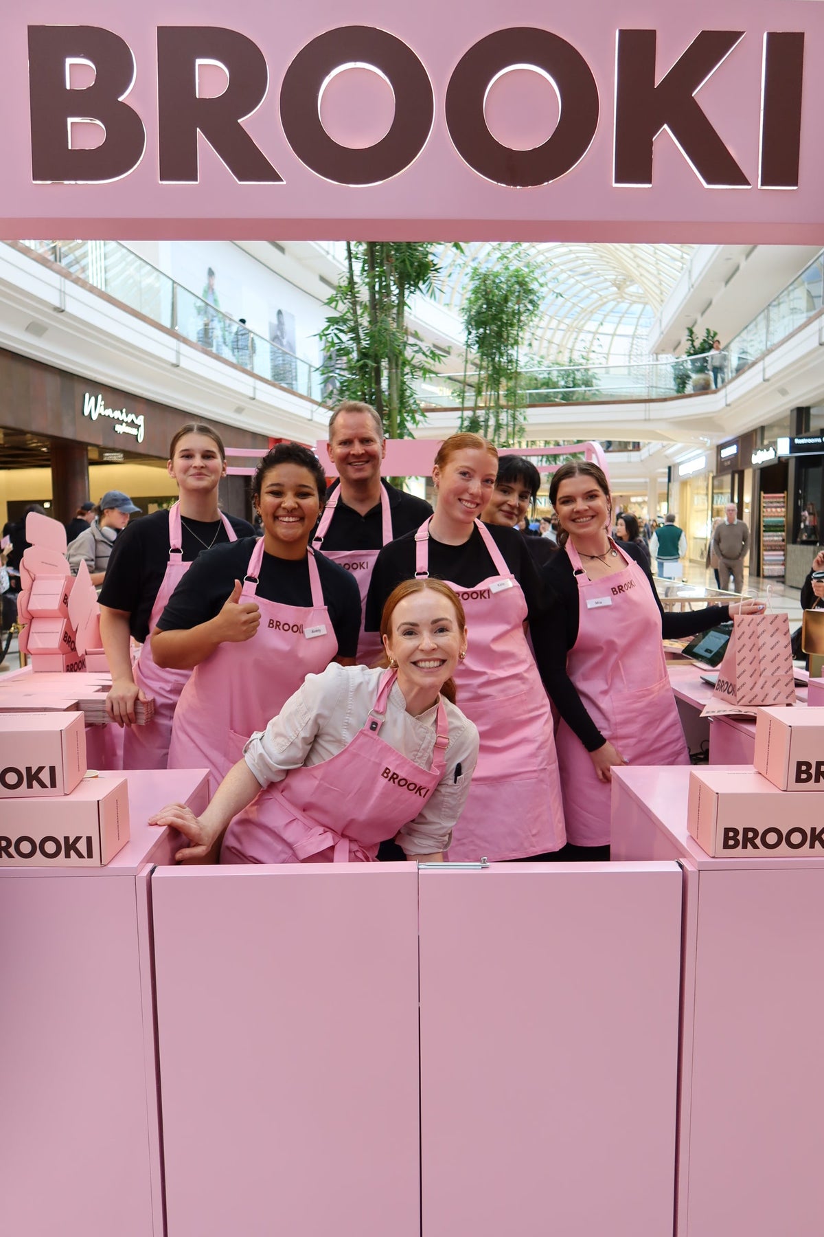 Brooki Doncaster opens Thursday 22 October — warm cookies, baked on site