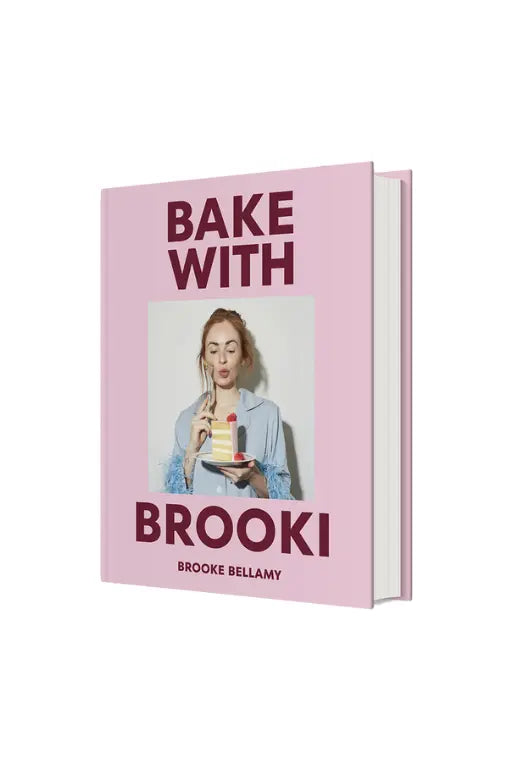 洋書 Bake with Brookie Bake With Brooki Cookbook by Brooke Bellamy — Signed Edition